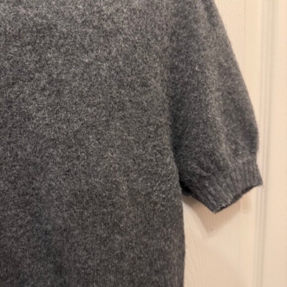 ZARA turtleneck short sleeves knit sweater - Picture 8 of 10